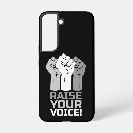 Raise Your Voice 3 W Samsung Galaxyケース (裏面)