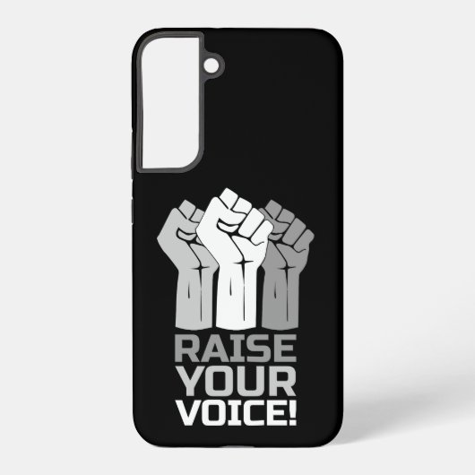 Raise Your Voice 3 W Samsung Galaxyケース (裏面)