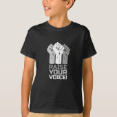 Raise Your Voice 3 W Tシャツ (正面)