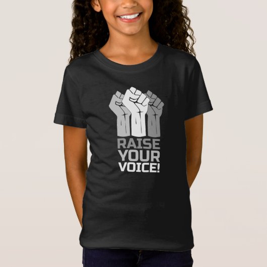 Raise Your Voice 3 W Tシャツ (正面)