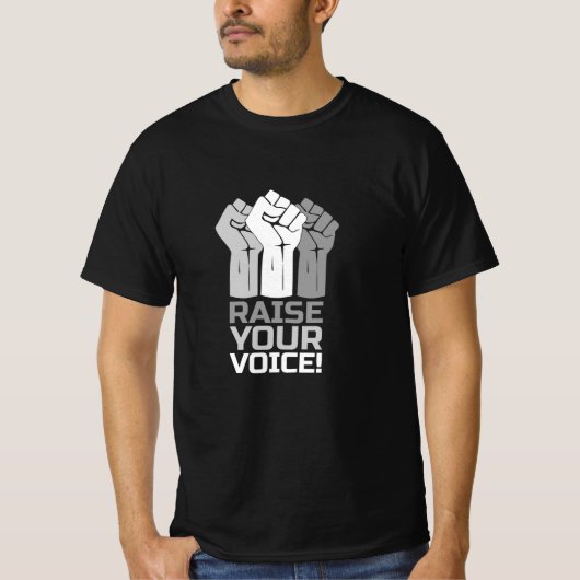 Raise Your Voice 3 W Tシャツ (正面)