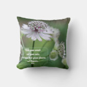 Raise Your Words Rumi Inspirational Quote  クッション (正面)