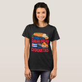 Raised On Cuban Bread And Croquetas Cuba Flag Cuba Tシャツ (正面フル)