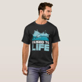 raised to life christian jesus christ baptism fait tシャツ (正面フル)