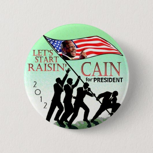 Raisinカイン2012年 缶バッジ (正面)