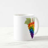 Raisin multicolore original コーヒーマグカップ (正面右)