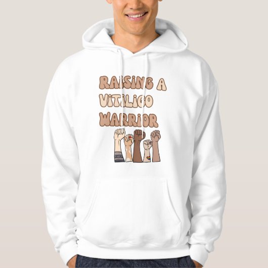 Raising a Vitiligo Warrior – Self Love, Strength & パーカ (正面)