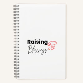 Raising Blessings キリスト教祈祷ジャーナル ノートブック