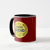 Raising Legends – Mother’s Power Badge マグカップ (正面左)