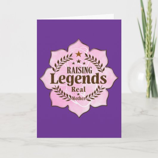 Raising Legends – Real Mother Power カード (正面)