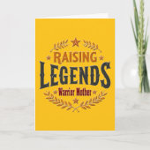 Raising Legends – Warrior Mother Design カード (正面)