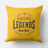 Raising Legends – Warrior Mother Design クッション (正面)