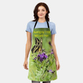 Raising My Tribe All-Overプリント・エプロン エプロン (着用した状態)