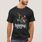 Raising The Bar  Pole Vault Jumper Costume Pole Va Tシャツ (正面)