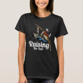 Raising The Bar  Pole Vault Jumper Costume Pole Va Tシャツ (正面)