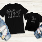 Raising Wildflowers女の子マママミニアウトフィット Tシャツ