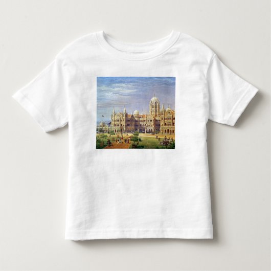 Rajのイギリスのすばらしいインドの半島状の終点 トドラーTシャツ (正面)