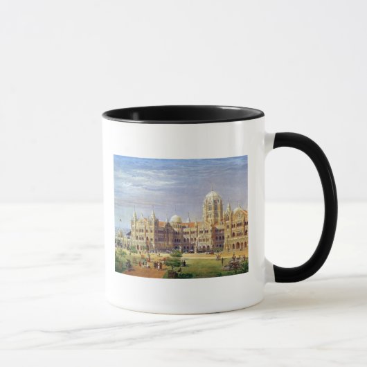 Rajのイギリスのすばらしいインドの半島状の終点 マグカップ (右)