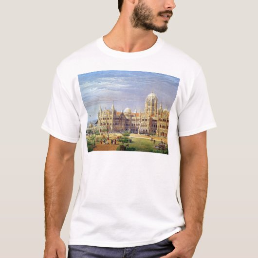 Rajのイギリスのすばらしいインドの半島状の終点 Tシャツ (正面)
