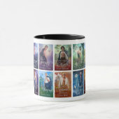 Rakeレビュー12カバーのマグ（白） マグカップ (中央)