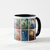 Rakeレビュー12カバーのマグ（白） マグカップ (正面右)