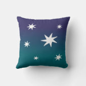 Rakete mit Sternen 2 | personalisierbares Kissen  クッション (裏面)