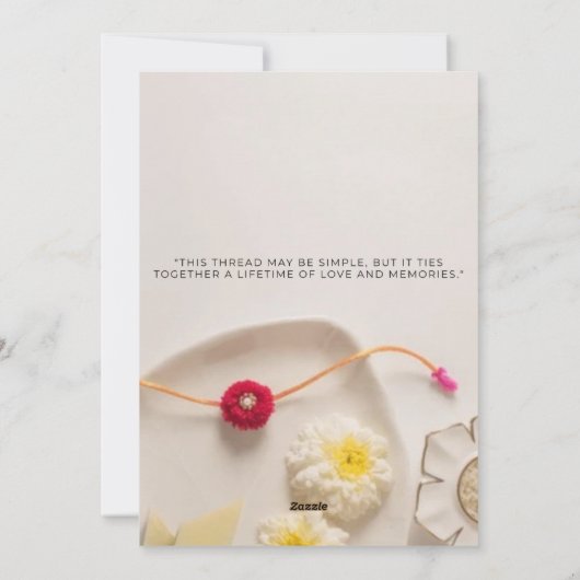 Rakhi Flat card シーズンカード (裏面)