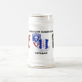 Rakkasanの187th歩兵連隊 ビールジョッキ (中央)