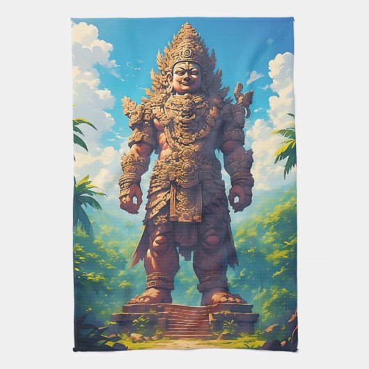 “Raksasa Nusantara” (群島の巨人) キッチンタオル (縦)