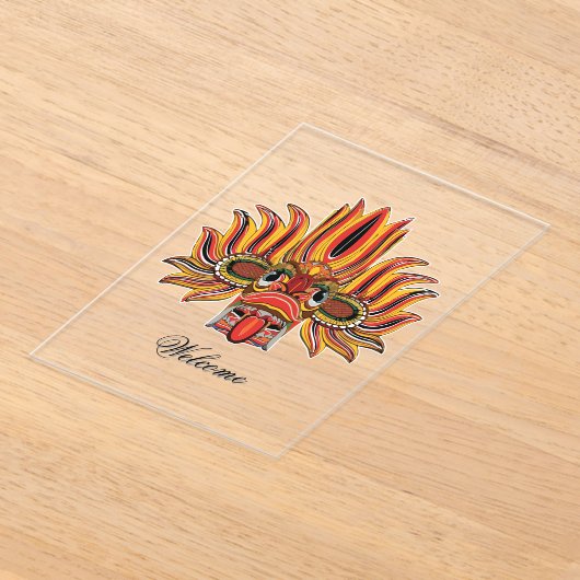 Raksha アクリル招待状 (レイダウン)