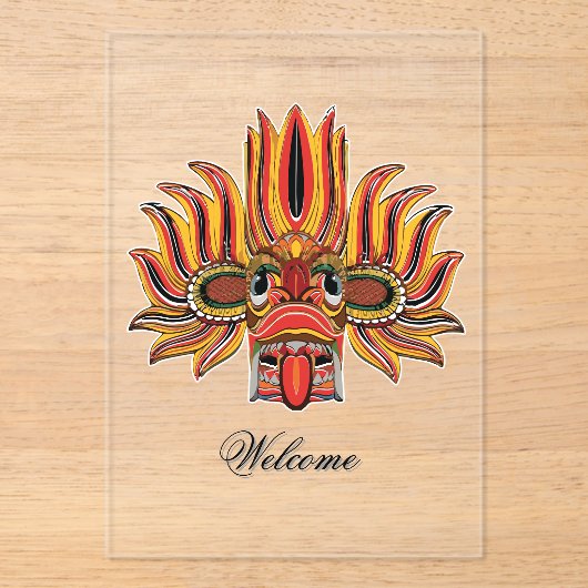 Raksha アクリル招待状 (正面)