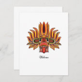 Raksha 出欠カード (正面/裏面)