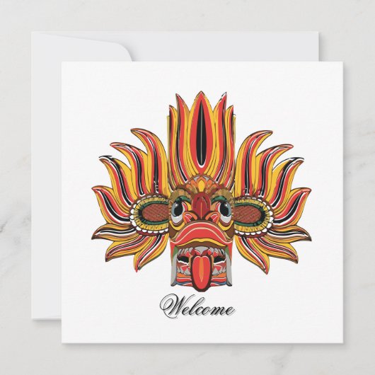 Raksha 招待状 (正面)