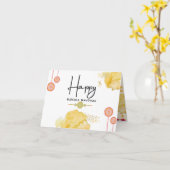 Raksha Bandhan カード (黄色い花)