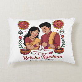 Raksha Bandhan Accent Pillow アクセントクッション