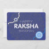Raksha Bandhan Bliss – Brother Sister Bond Forever シーズンカード (裏面)
