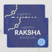Raksha Bandhan Bliss – Brother Sister Bond Forever シーズンカード (正面/裏面)