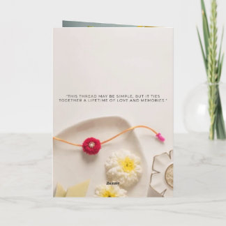 Raksha Bandhan Card サンキューカード