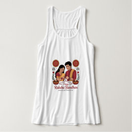 Raksha Bandhan  Flowy Racerback Tank Top タンクトップ