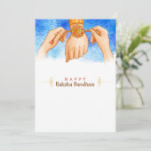 Raksha Bandhan Greeting Cardを結ぶ カード (スタンド正面)