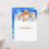Raksha Bandhan Greeting Cardを結ぶ カード (正面/裏面インサイチュ)