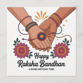 raksha bandhan Invitation 招待状
