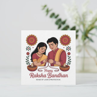 raksha bandhan Invitation 招待状