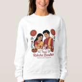 Raksha Bandhan  Women's Basic Sweatshirt スウェットシャツ (正面)