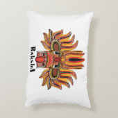 Raksha Mask アクセントクッション (裏面(縦))