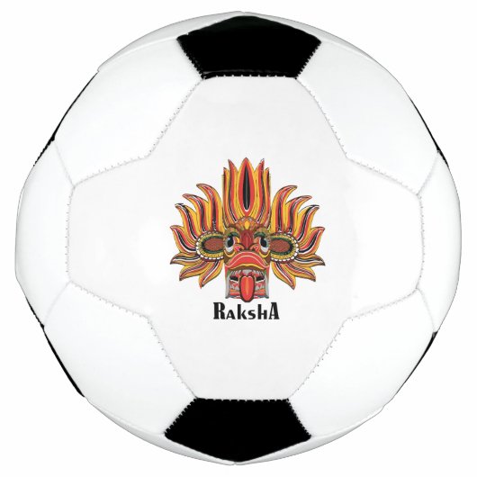 Raksha Mask サッカーボール (正面)