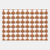 Raksha Mask ラッピングペーパーシート (正面2)