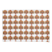 Raksha Mask 枕カバー (正面)