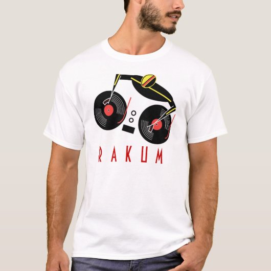 Rakum DJ Tシャツ (正面)