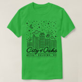 Raleigh City of Oaks Merchandise Tシャツ (デザイン正面)